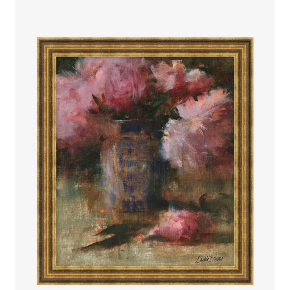 McGee and Co. Peonies & Vase Art